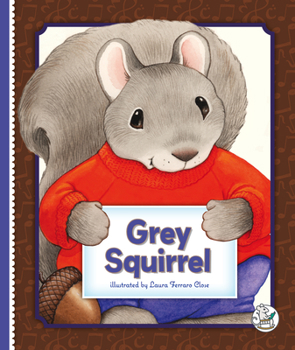 Library Binding Grey Squirrel Book