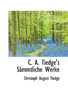 Paperback C. A. Tiedge's S Mmtliche Werke Book