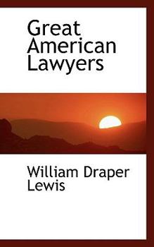 Paperback Great American Lawyers Book