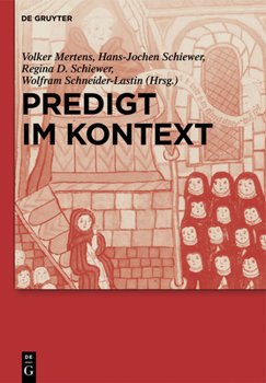 Hardcover Predigt im Kontext [German] Book