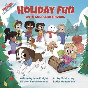 Paperback Holiday Fun with Cher and Friends Book