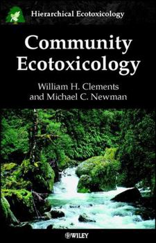 Hardcover Community Ecotoxicology Book