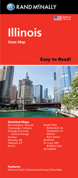 Loose Leaf Rand McNally Easy to Read: Illinois State Map Book