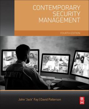 Paperback Contemporary Security Management Book