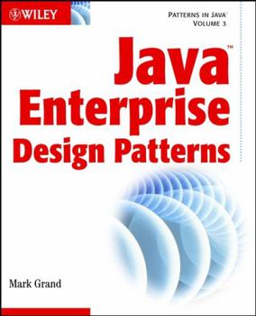 Paperback Java Enterprise Design Patterns: Patterns in Java Volume 3 [With CDROM] Book