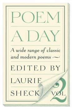 Paperback Poem a Day: A Wide Range of Classic and Modern Poems Book