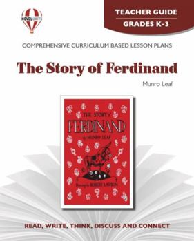 Paperback The Story of Ferdinand - Teacher Guide by Novel Units Book