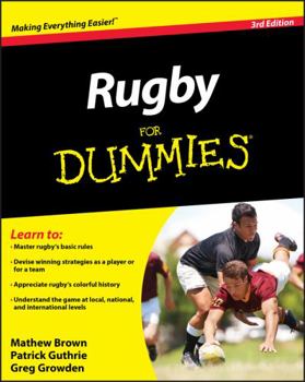 Rugby For Dummies - Book  of the Dummies