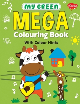 Paperback My Green Mega Colouring book