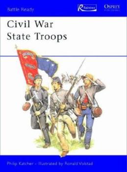 Hardcover Civil War State Troops Book