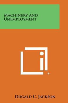 Paperback Machinery and Unemployment Book