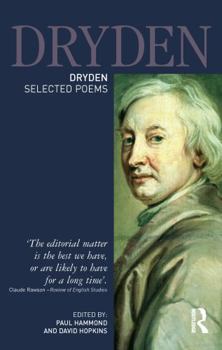 Hardcover Dryden: Selected Poems Book