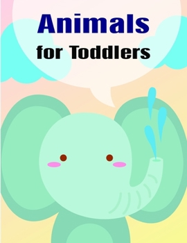 Paperback Animals for Toddlers: Cute Chirstmas Animals, Funny Activity for Kids's Creativity Book