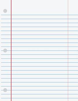 Paperback School Days: Lined Notebook Book