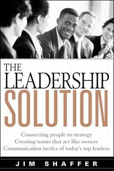 Hardcover The Leadership Solution Book