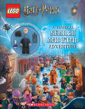Paperback Lego Harry Potter: A Magical Search and Find Adventure (Activity Book with Snape Minifigure) [With Snape Minifigure] Book