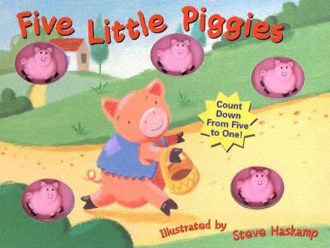Hardcover Five Little Piggies Mini Book