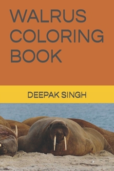 Paperback Walrus Coloring Book