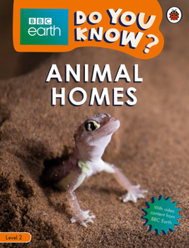 Paperback Do You Know? Level 2 - BBC Earth Animal Homes Book