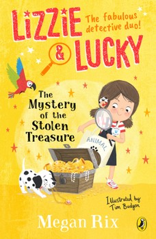 Paperback Lizzie and Lucky: The Mystery of the Stolen Treasure Book