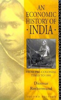 Paperback An Economic History of India Book
