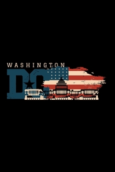 Paperback Washington DC: Washington DC Pride, USA - 110 Pages Notebook/Journal Book