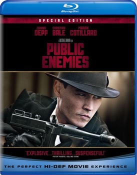 Blu-ray Public Enemies Book