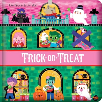 Trick or Treat: Padded Board Book: Padded Hardcover Picture Storybook