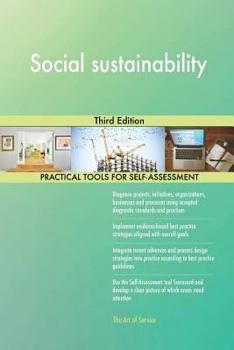 Paperback Social sustainability Third Edition Book