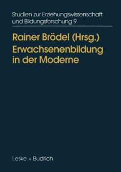 Paperback Erwachsenenbildung in Der Moderne: Diagnosen, Ansätze, Konsequenzen [German] Book