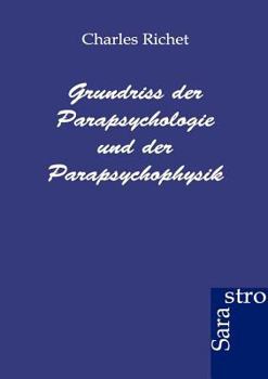Paperback Grundriss der Parapsychologie und der Parapsychophysik [German] Book