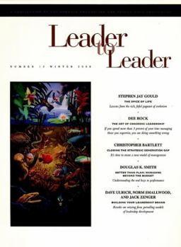 Paperback Leader to Leader (Ltl), Volume 15, Winter 2000 Book