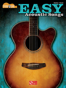 Paperback Easy Acoustic Songs - Strum & Sing Guitar Book