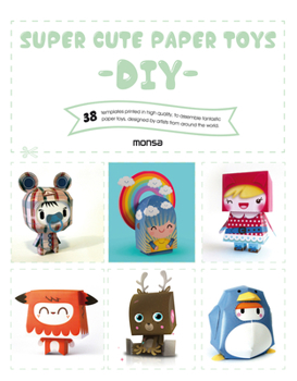 Paperback Super Cute Paper Toys - DIY Book