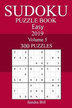 Paperback 300 Easy Sudoku Puzzle Book 2019 Book