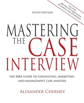 Paperback Mastering the Case Interview, 10th Edition Book