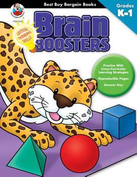 Paperback Brain Boosters, Grades K - 1 (Best Buy Bargain Books) Book