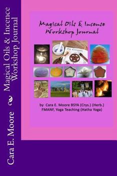 Paperback Magical Oils & Incense Workshop Journal Book