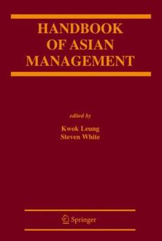 Hardcover Handbook of Asian Management Book