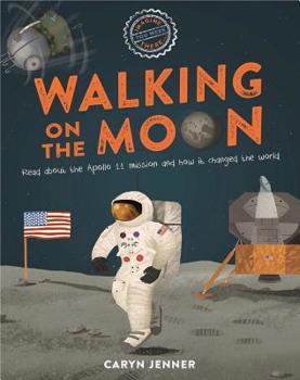 Hardcover Imagine You Were There... Walking on the Moon Book