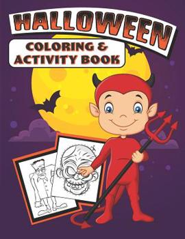 Paperback Halloween Coloring & Activity Book