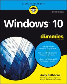 Paperback Windows 10 for Dummies Book