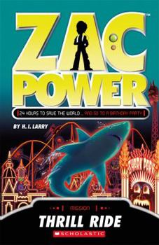 Paperback Zac Power: Thrill Ride Book