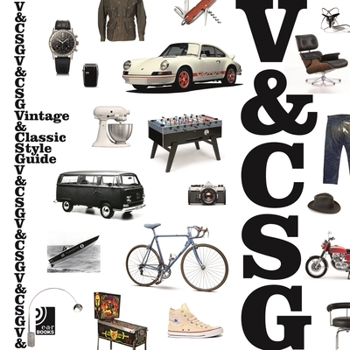 Hardcover Vintage & Classic Style Guide Book