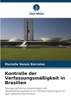 Paperback Kontrolle der Verfassungsmäßigkeit in Brasilien [German] Book
