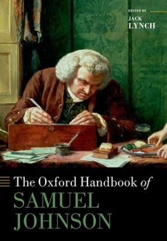 Hardcover The Oxford Handbook of Samuel Johnson Book