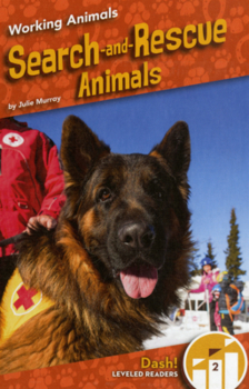 Library Binding Search-And-Rescue Animals Book