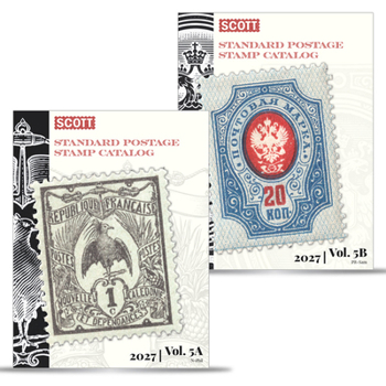 Paperback 2027 Scott Stamp Postage Catalogue Volume 5: Cover Countries N-Sam (2 Copy Set): Scott Stamp Postage Catalogue Volume 5: Countries N-Sam Book