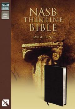 Leather Bound Thinline Bible-NASB-Large Print [Large Print] Book