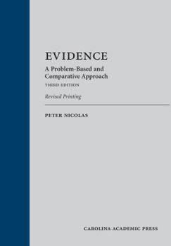 Hardcover Evidence: A Problem-Based and Comparative Approach Book